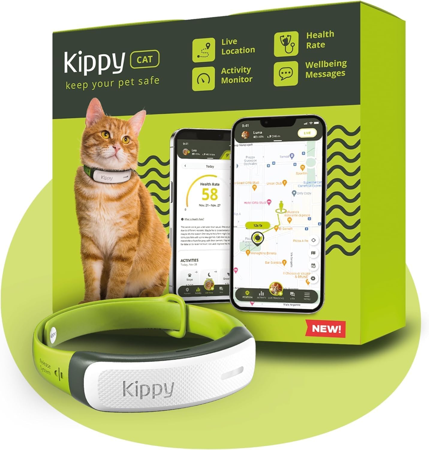 Kippy - Cat GPS Tracker